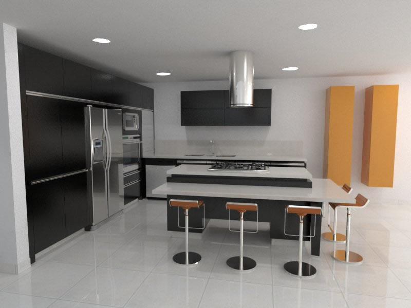 Negro y plata entre texturas